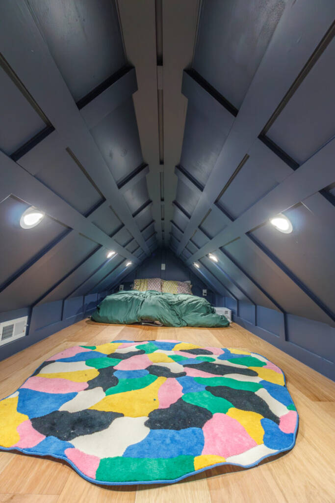 Hidden addition to this compact bedroom complete with newly ran electrical, hvac, flooring, trim, insulation, and more. A hidden cove of comfort and relaxation.