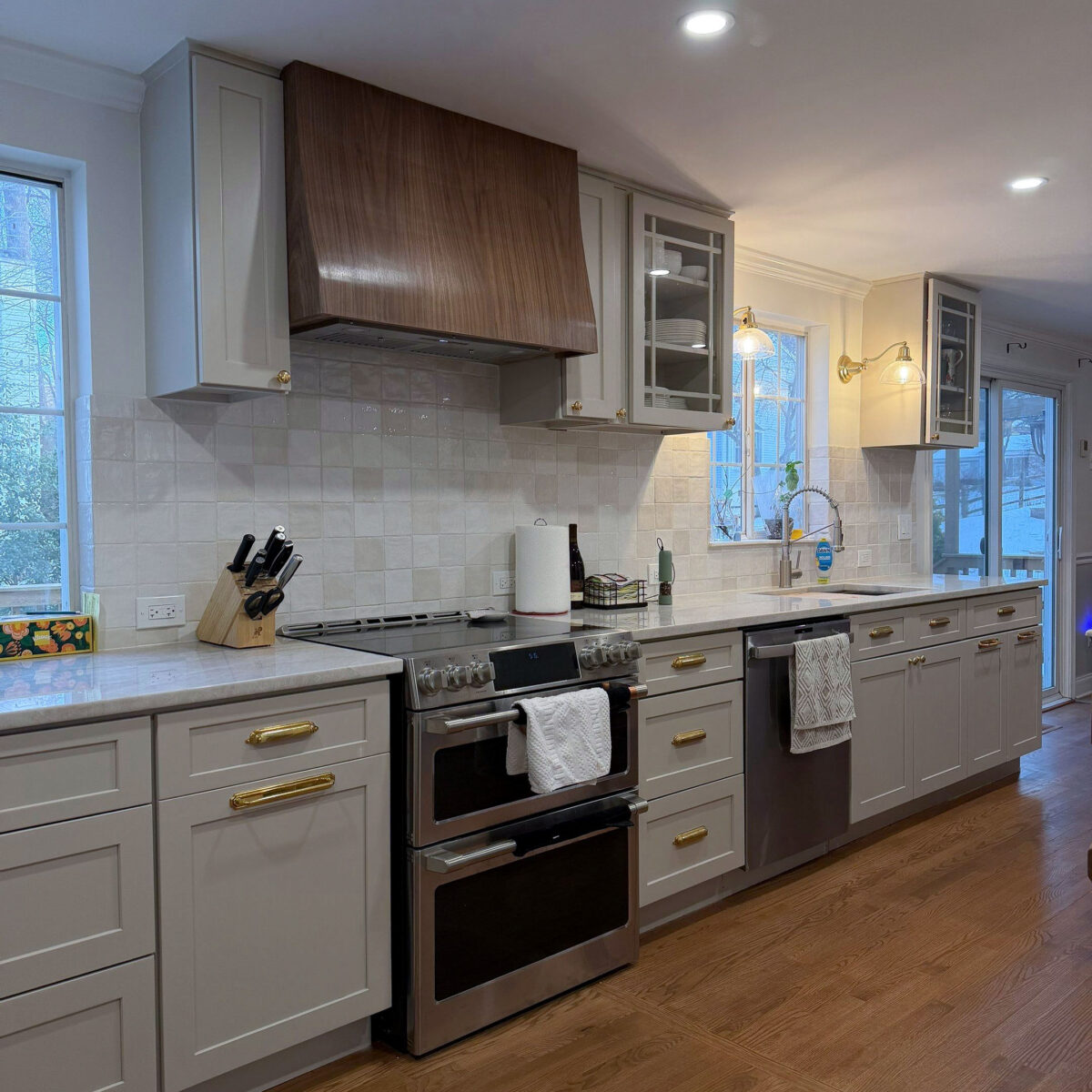 Traditional Transitional Kitchen Remodel in Burke, VA by ABI Remodeling project photo 2